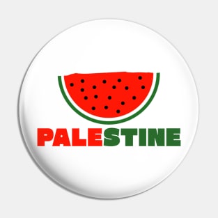 Palestine Watermelon Pin
