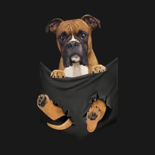 Boxer dog with love T-Shirt