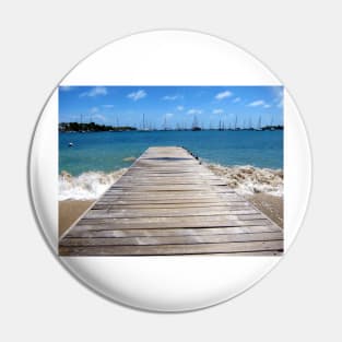 Caribbean Perspective Pin