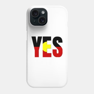 Vote YES to Indigenous Voice To Parliament Australia Phone Case