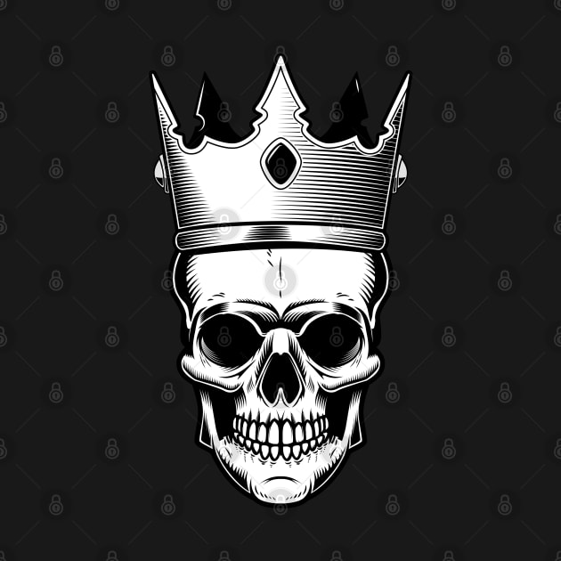 Skeleton King by designtshirtcity