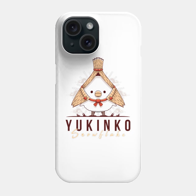 Yukinko Snowflake Phone Case by Alundrart