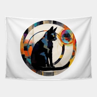 Black cat Tapestry