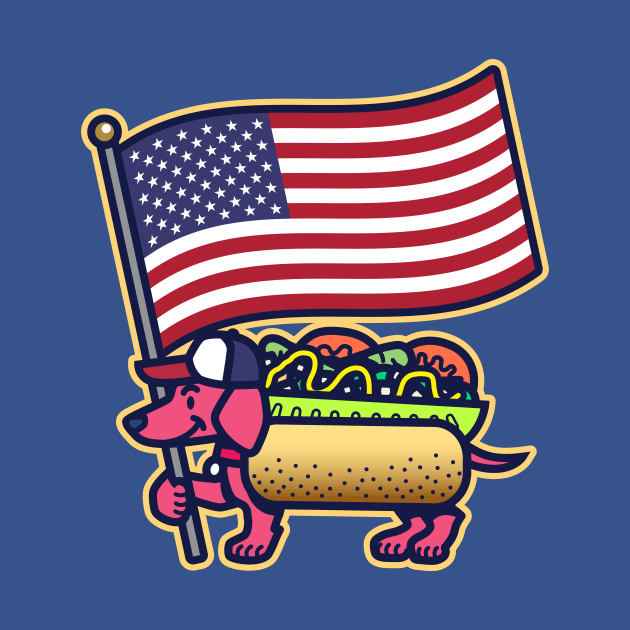 All-American Dog by DangerHuskie