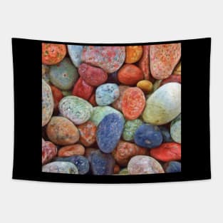 Colour pebbles Tapestry