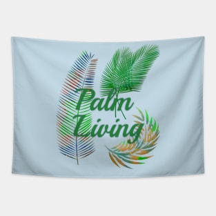 Palm Print, Yoga Retreat, Tropical Print, Botanist Tapestry