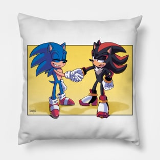 Sonic and Shadow Pillow