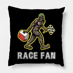 Bigfoot Race Fan Pillow