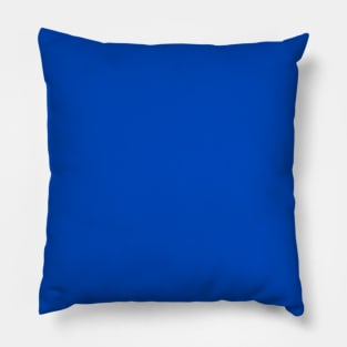 Chroma key colour Blue Pillow