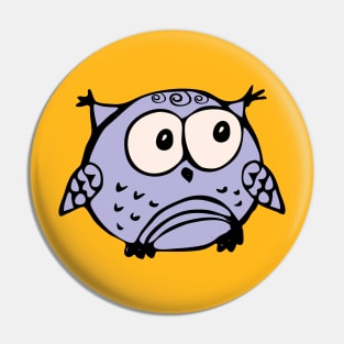 Cute hand drawn owlet Pin