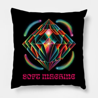 Soft Machine - Original Fan Artwork Design Pillow