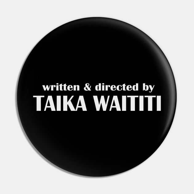 Taika Waititi Pin by RoanVerwerft