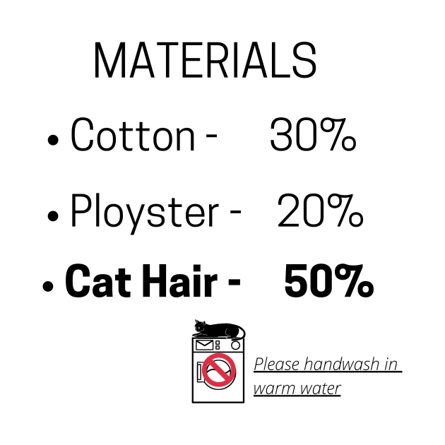 50% Cat Hair by ANMA Designs