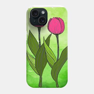 Tulip Love Phone Case