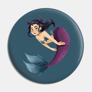 Taurus Mermaid Pin