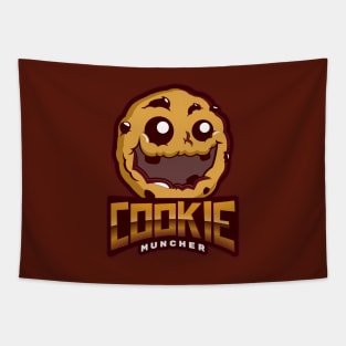 Chocolate chip cookie Muncher Tapestry