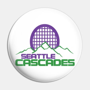 Seattle Cascades Defunct 70s Tennis Team Pin