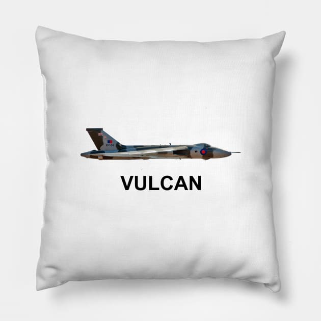 Avro Vulcan Pillow by SteveHClark