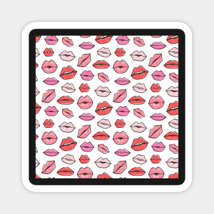 Lips Kiss Lipstick Love Magnet