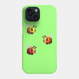 Minecraft Bees Trio Phone Case