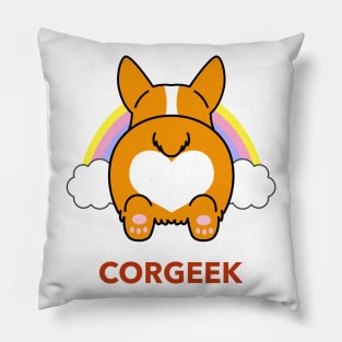 I'm Corgeek Pillow