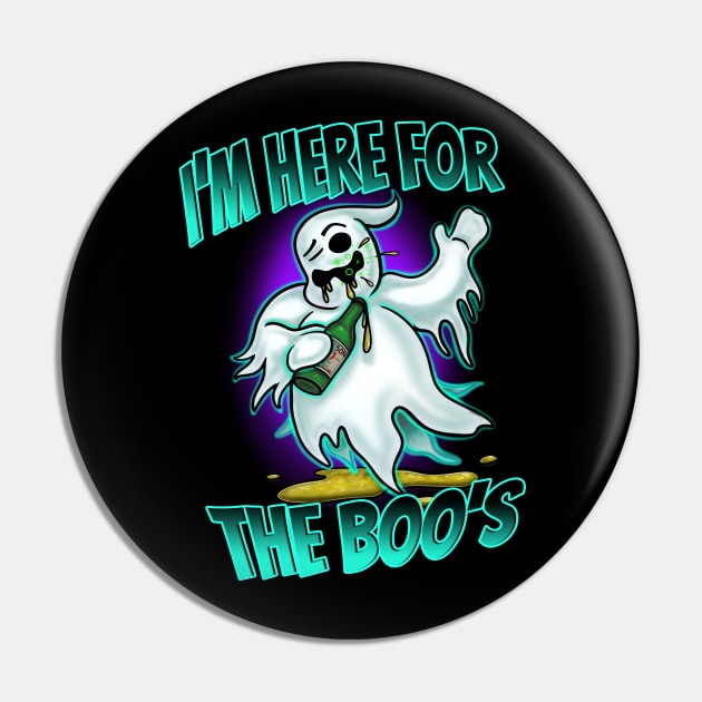 i'm here for the boo's Pin by Squatchyink