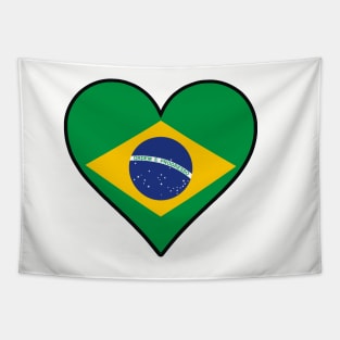 I Love Brazil Tapestry