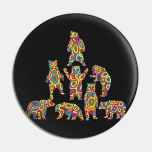 Cheerleaders Bear Pin