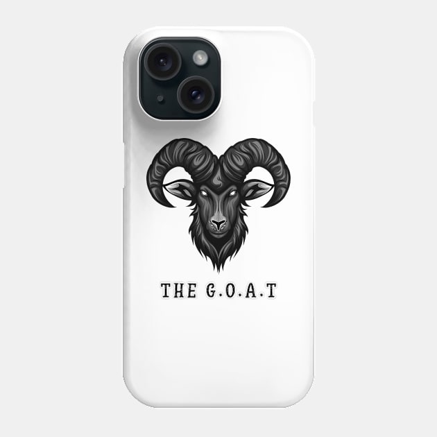 The G.O.A.T Phone Case by TrendsCollection