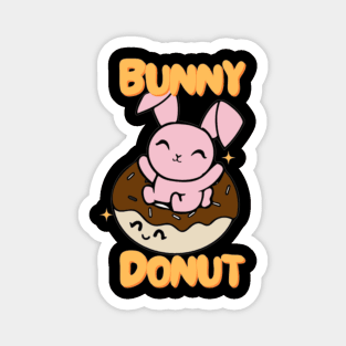 Cute bunny donut Magnet