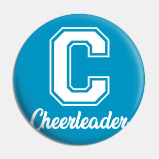 Cheerleading Girls College Cheer Gift Pin