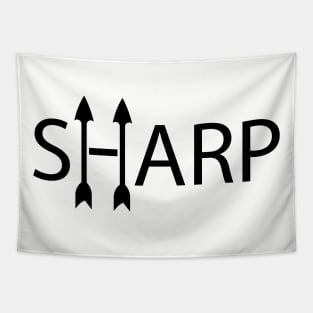 Sharp being sharp artsy Tapestry