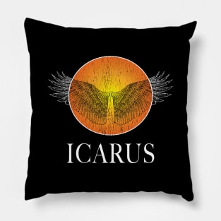 Vintage Icarus Wings And Sun Gifts Pillow