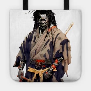 Yasuke Black Samurai in 1579 Feudal Japan No. 4 Tote