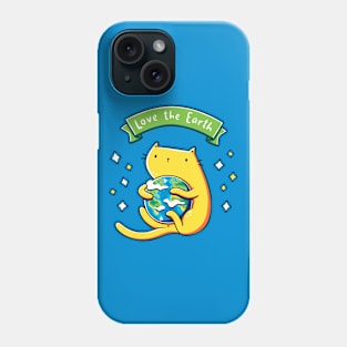 Love the Earth Cat Phone Case