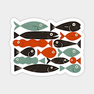 Fish Shapes Magnet