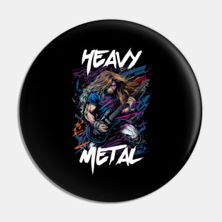 Graffiti Style - Heavy Metal 9 Pin