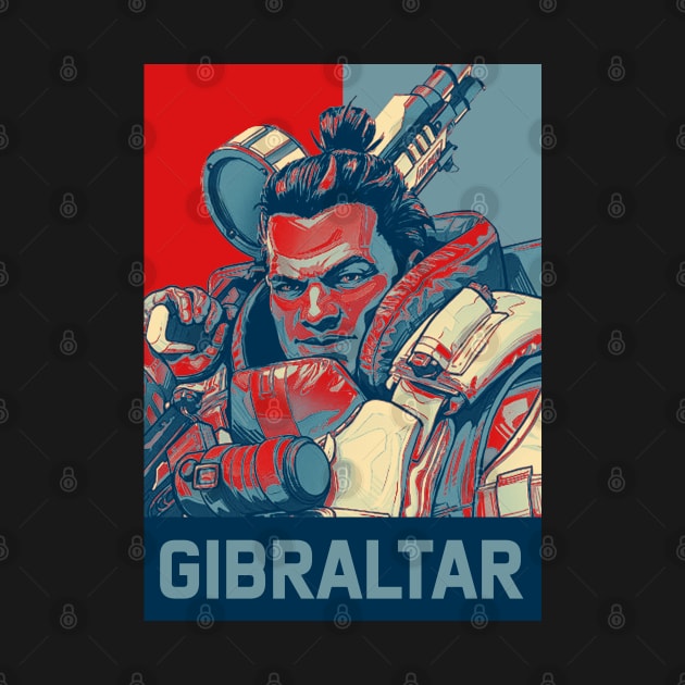 Gibraltar apex legends by mrcatguys