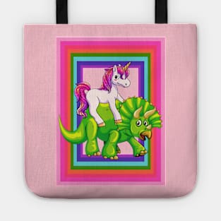 Frame In Pink Uni Tote