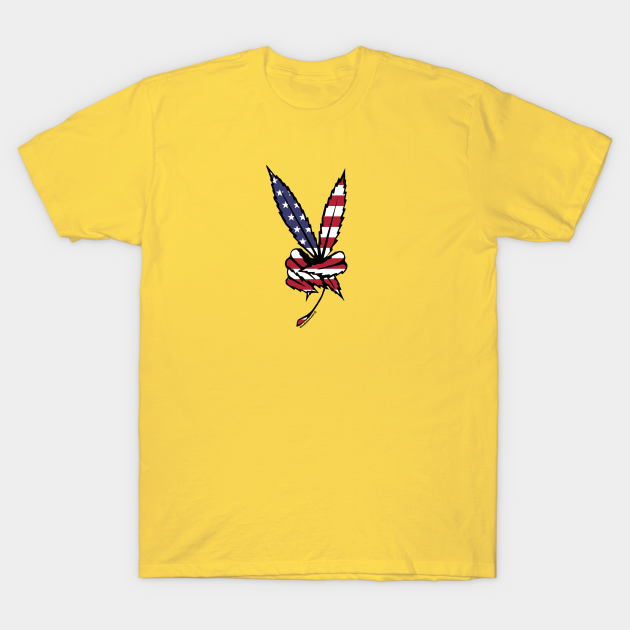 Peace Weed Leaf Stoner Clothing - Marijuana - T-Shirt | TeePublic Stonerdays Clothing