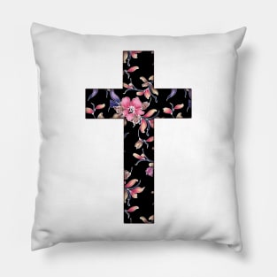 christian cross Pillow