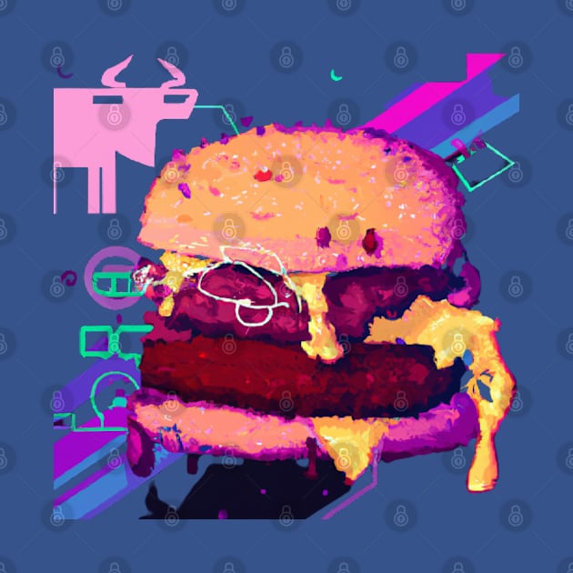 Burger cow by Asirihouse