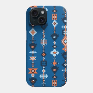 Boho Tribal Blue Phone Case