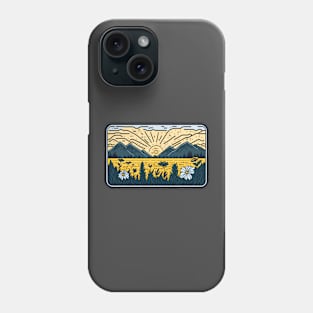 Back to mountains Phone Case