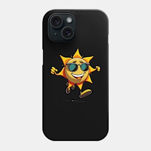 Running sunshine Phone Case