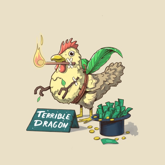 Terrible Dragon by Moi Escudero