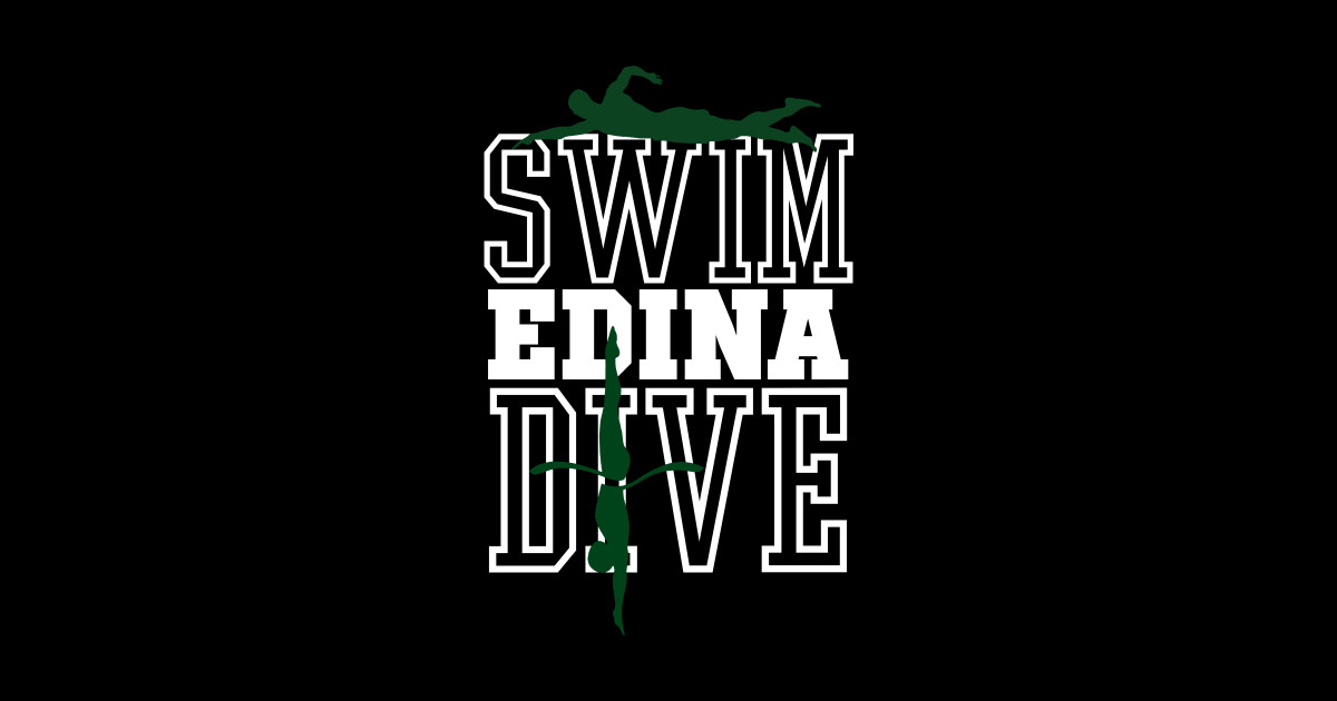 Edina Swim Dive Team Edina Sticker TeePublic