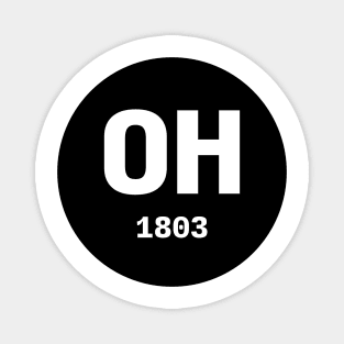 Ohio | OH 1803 Magnet