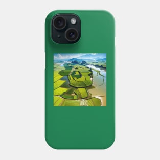 Cute Dragon Hidden in a Landscape Phone Case