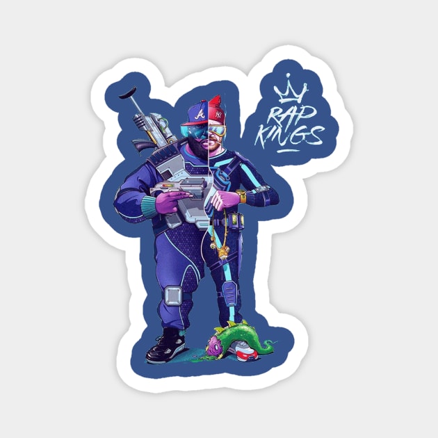 two man of jewels Magnet by namaluandsg